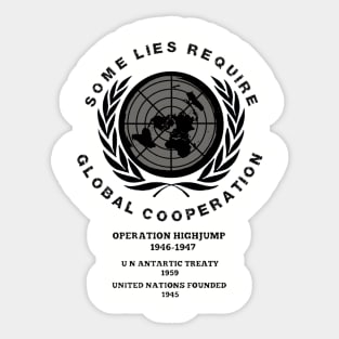 Global Cooperation Sticker